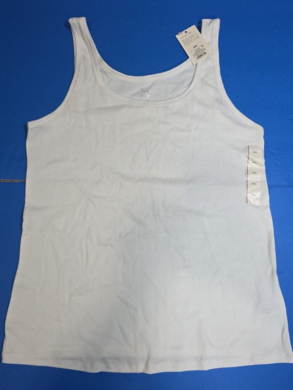 White Tank Top A New Day XXL Womens
